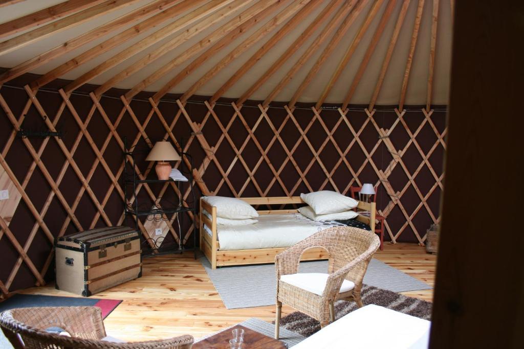 Yourtes En Terrasse Tente de luxe
